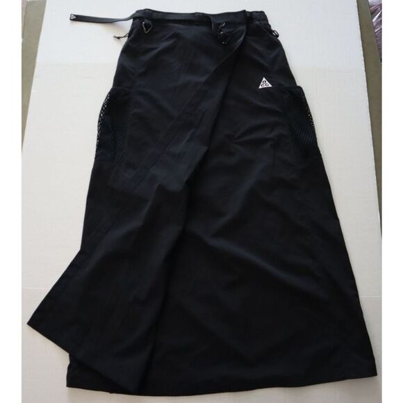 Nike FV7321-010 Women's Sz M Black ACG Snowgrass UV Protection Skirt - Picture 15 of 16